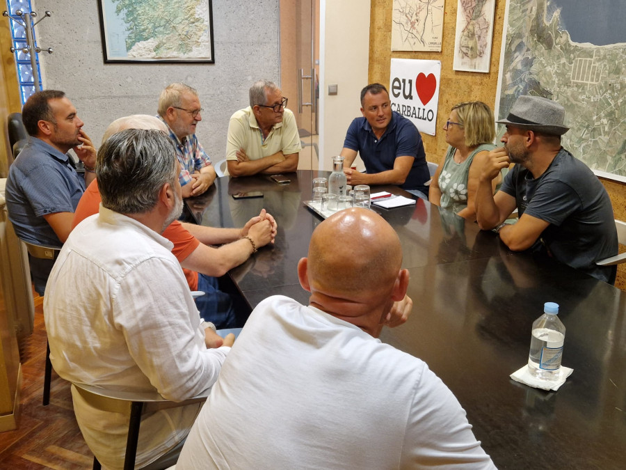 Una delegación de Redondela aprende de la experiencia de Carballo en compostaje
