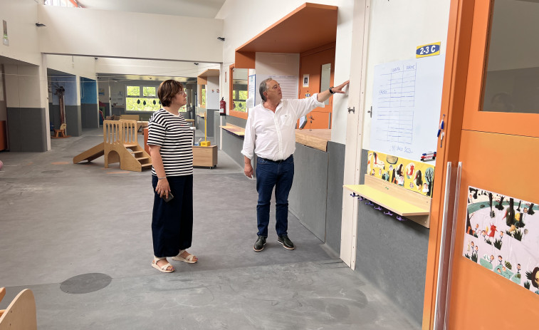 Mejoras en la escuela infantil de A Laracha