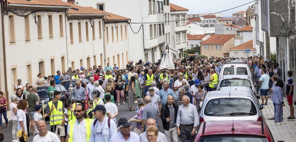 La Virgen de Os Milagros de Caión espera a sus devotos en la ermita