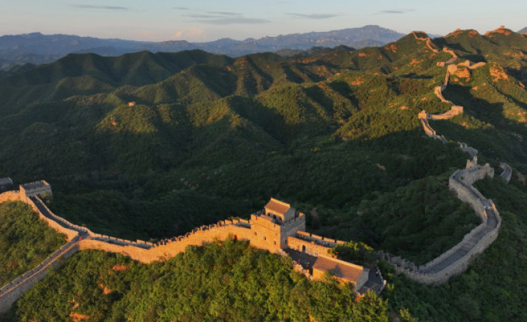 Dos detenidos por destruir parte de la Gran Muralla China para pasar máquinas