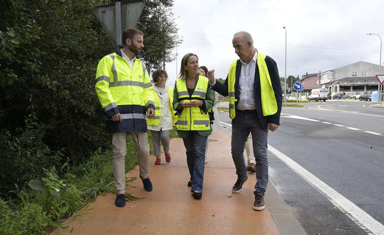 La ampliación del puente de Agualada quedará lista en octubre