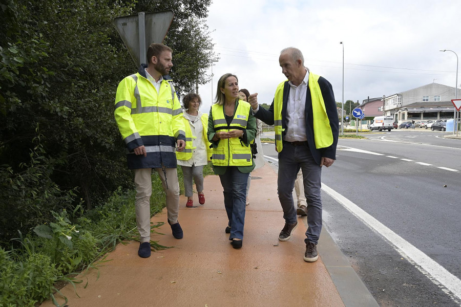 La ampliación del puente de Agualada quedará lista en octubre