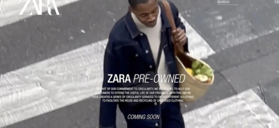 'Zara Pre-Owned', la plataforma de servicios para moda de segunda mano, llega a Francia este jueves