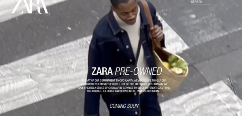 'Zara Pre-Owned', la plataforma de servicios para moda de segunda mano, llega a Francia este jueves