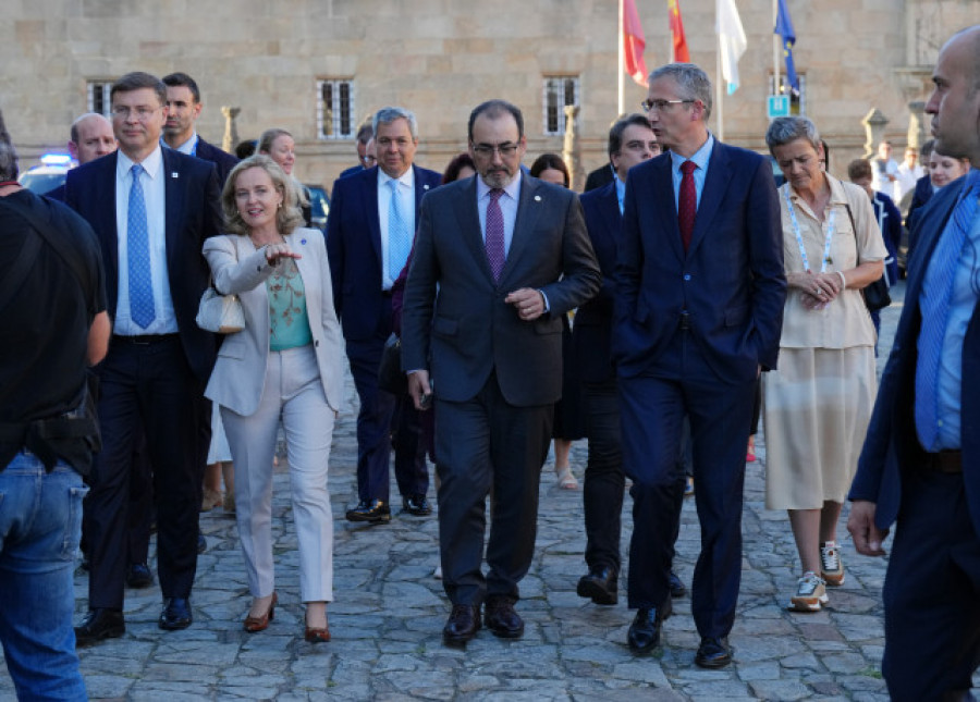 Calviño ve en el Ecofin de Santiago una "reunión histórica"