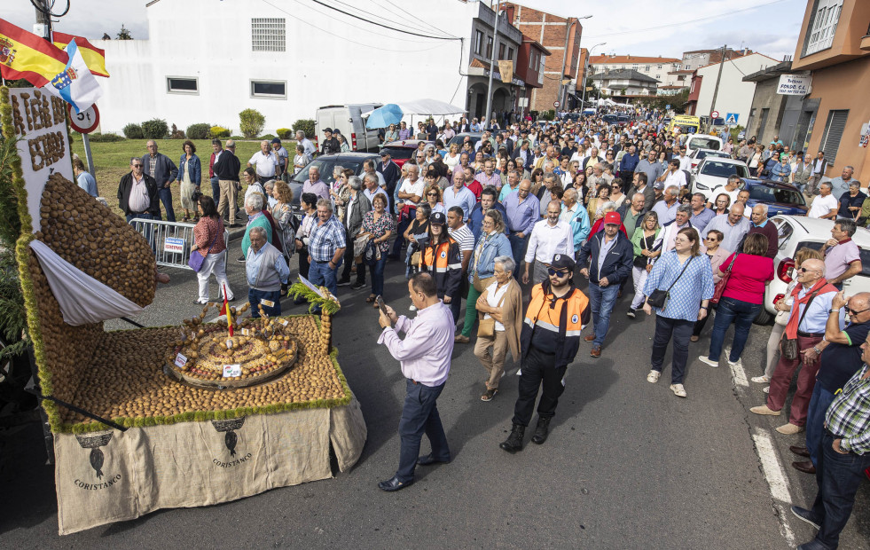 El concurso de tractores culmina la Festa da Pataca