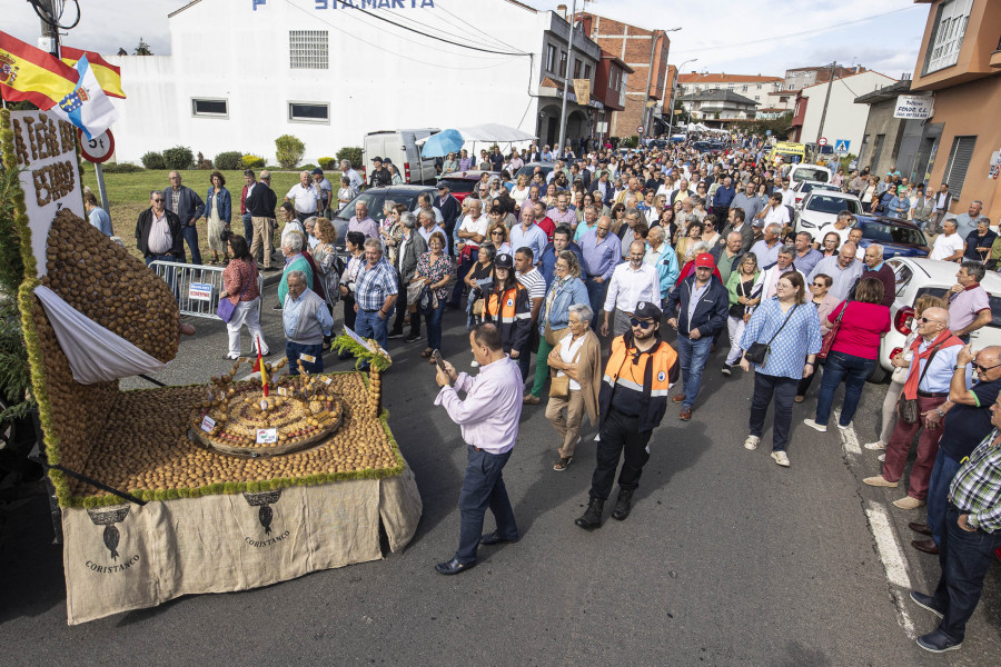 El concurso de tractores culmina la Festa da Pataca