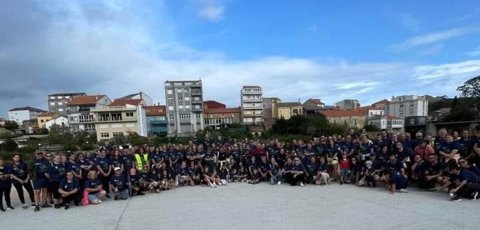 Éxito de la Andaina contra la ataxia en Ponte do Porto