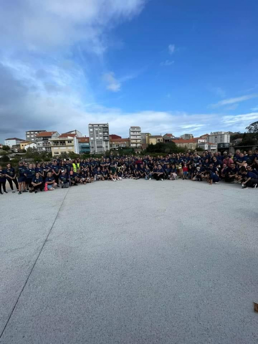 Éxito de la Andaina contra la ataxia en Ponte do Porto