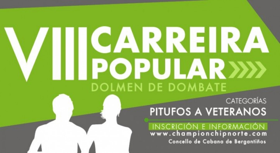 Hoy se cierran las inscripciones de la VIII carrera popular Dolmen de Dombate y la XIII Marcha BTT polas Cabeceiras do Anllóns