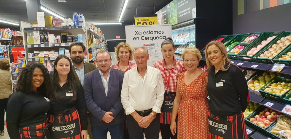 Inauguración en Cerqueda del supermercado Eroski