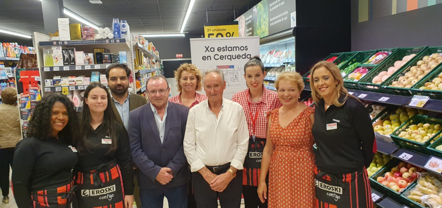 Inauguración en Cerqueda del supermercado Eroski