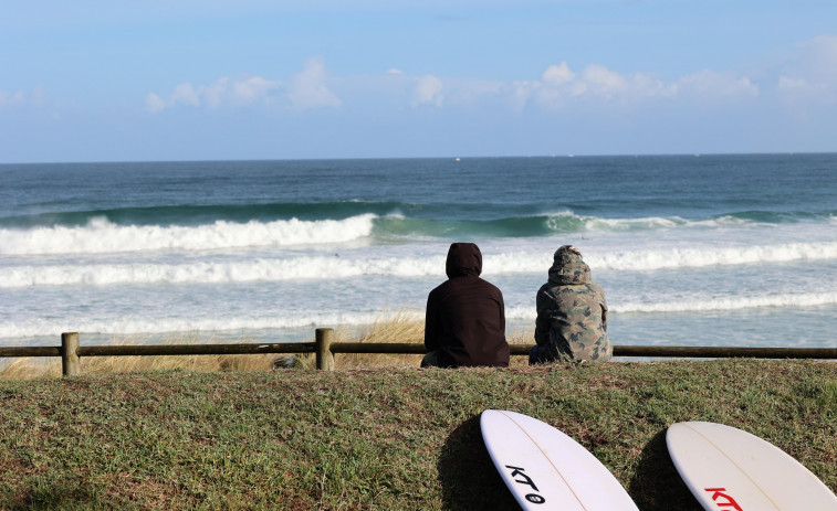 Segundo día de surf en Razo