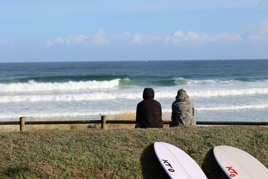 Segundo día de surf en Razo