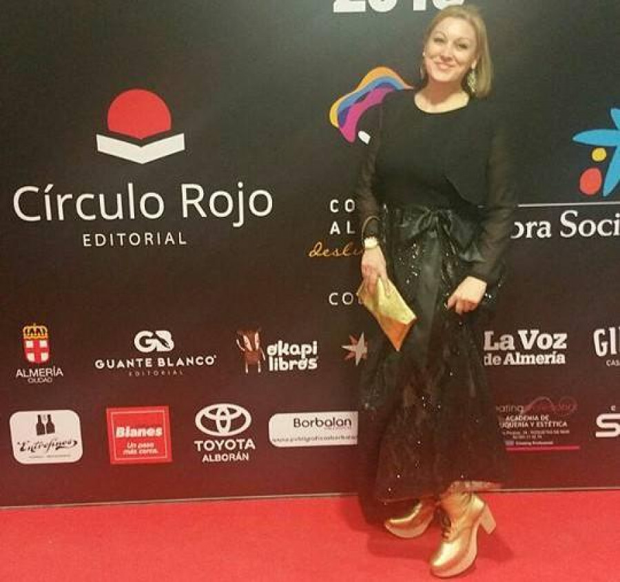 La cabanesa Alejandra Plaza, en los premios nacionales Círculo Rojo