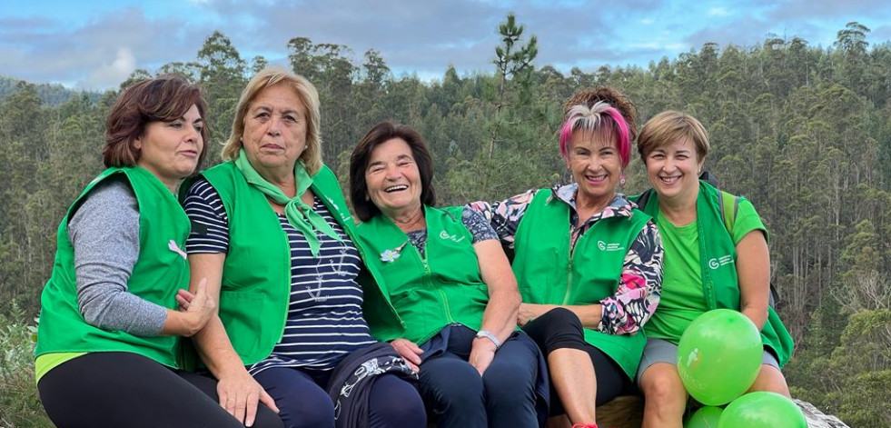 IV Andaina solidaria contra el cáncer en Coristanco