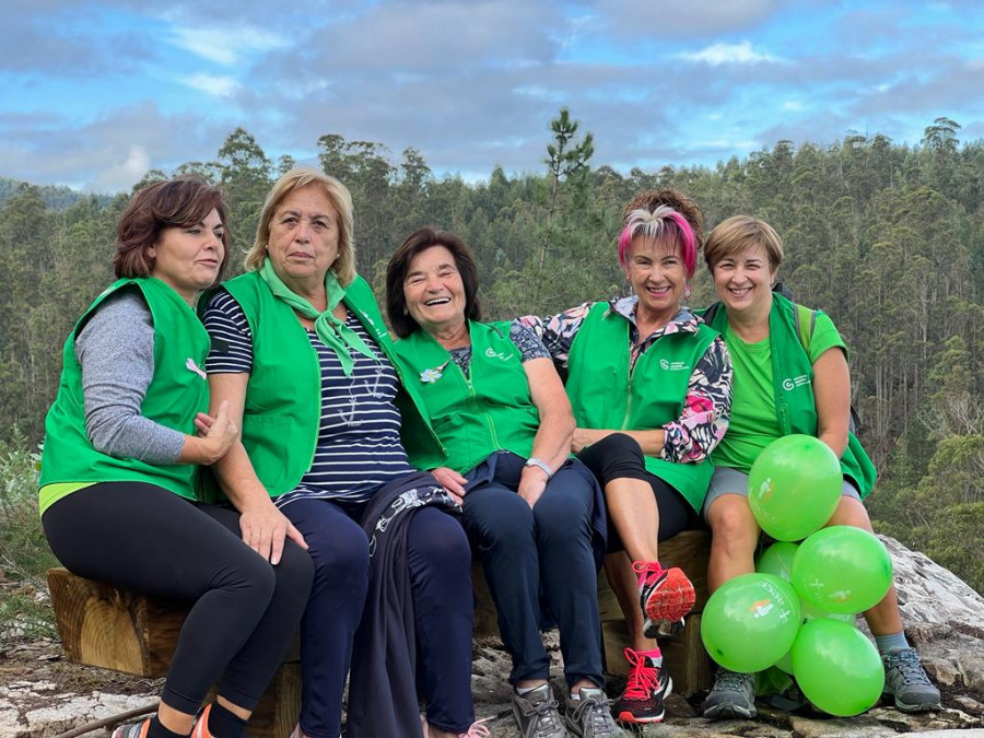 IV Andaina solidaria contra el cáncer en Coristanco