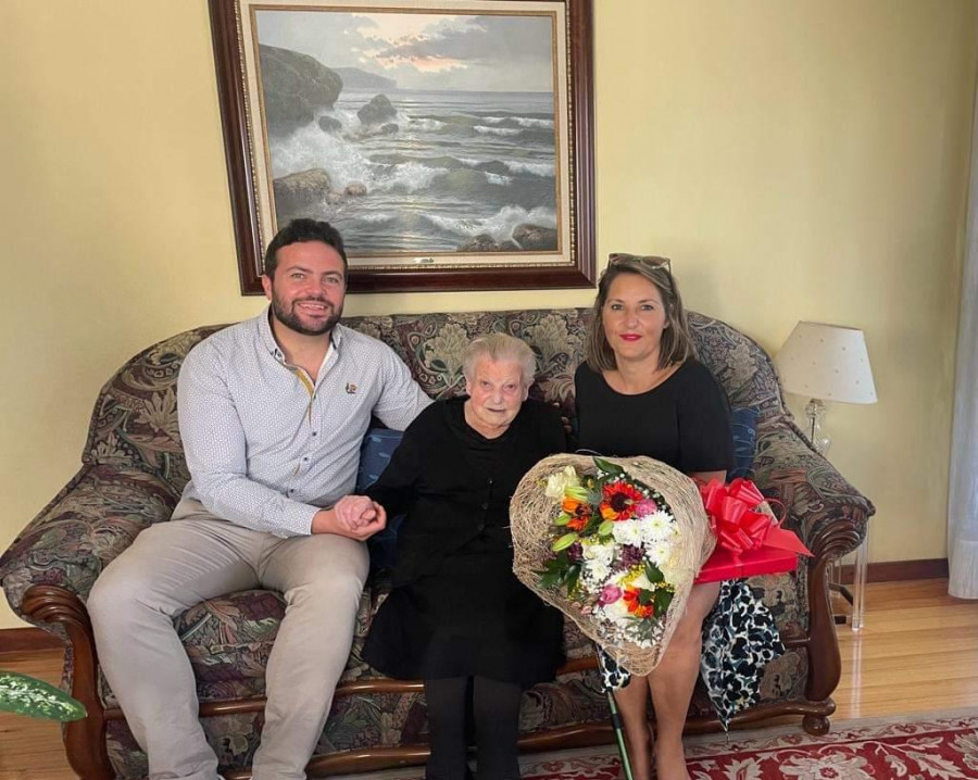 La cercedense Carmen García Calvo cumple 103 años