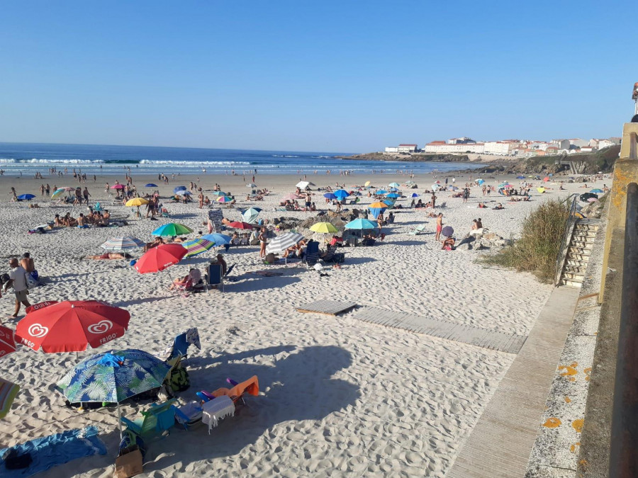 Las playas vuelven a llenarse en octubre