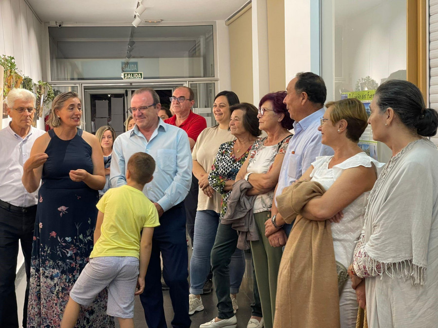 La obra de Isabel Soutullo en el centro cívico de Malpica