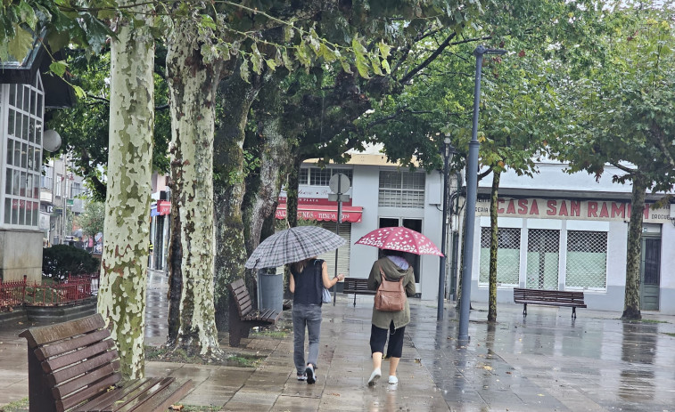 Santa Comba y Zas registran las mayores precipitaciones del día