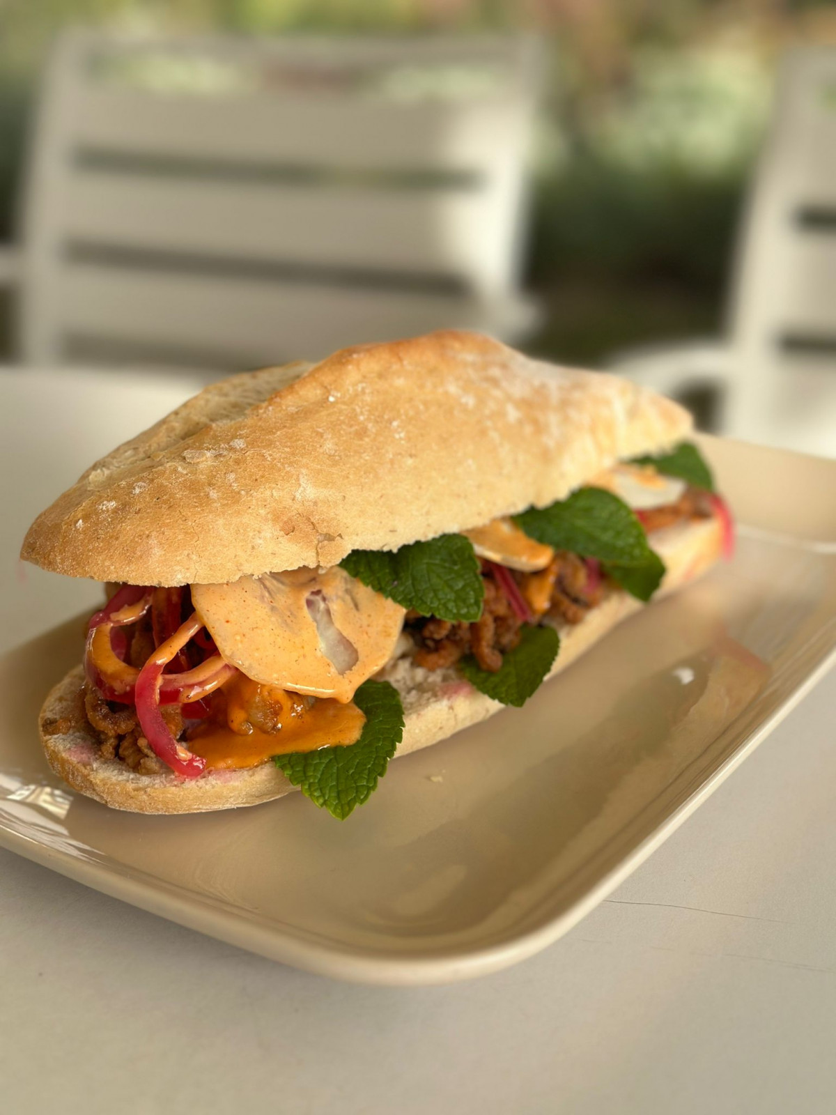 Bocadillo gourmet 