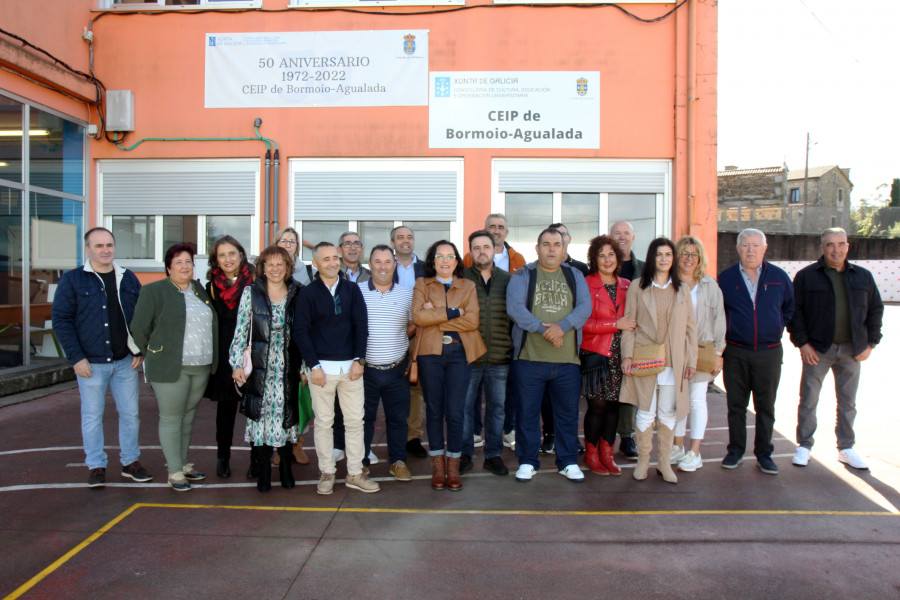 Encuentro de exalumnos del colegio de Bormoio-Agualada