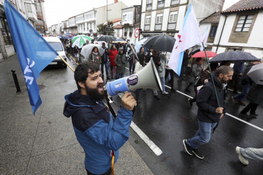 El 60% del profesorado gallego sigue la huelga