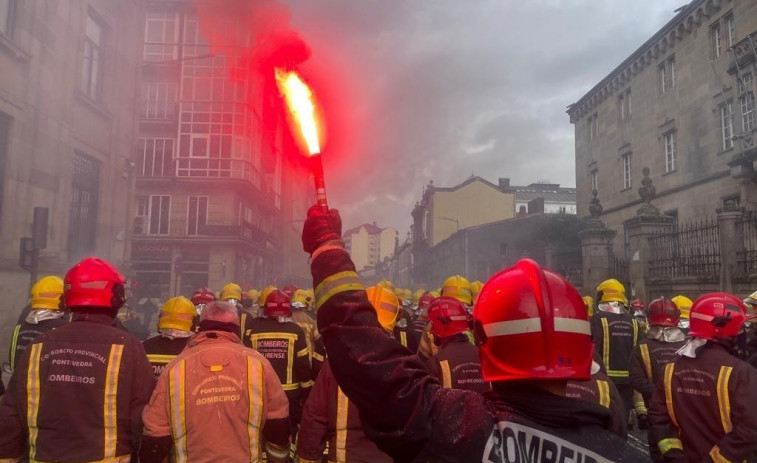 Bomberos comarcales ven 