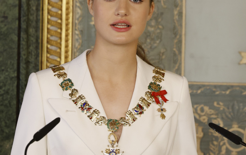 La princesa Leonor jura la Constitución