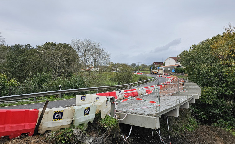 Un carril del puente de Agualada podría abrirse al tráfico el próximo día 9