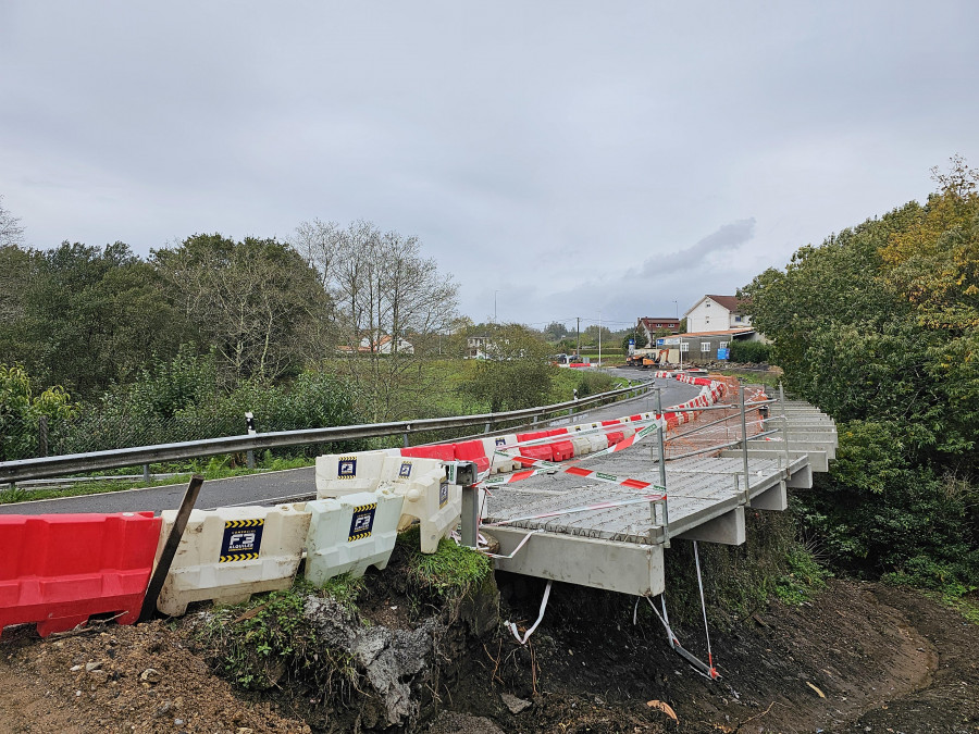 Un carril del puente de Agualada podría abrirse al tráfico el próximo día 9