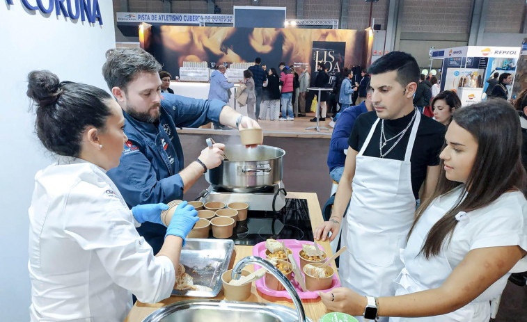 Callos y pinchos irmandiños abren boca en Xantar