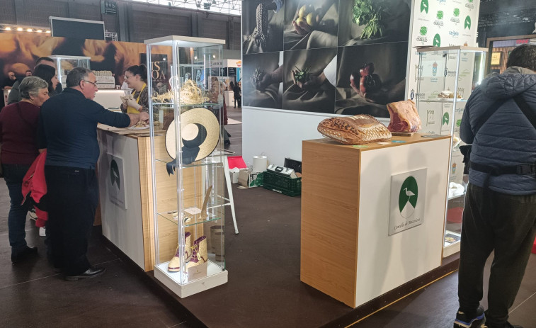 Mazaricos presume en Xantar de sus productos
