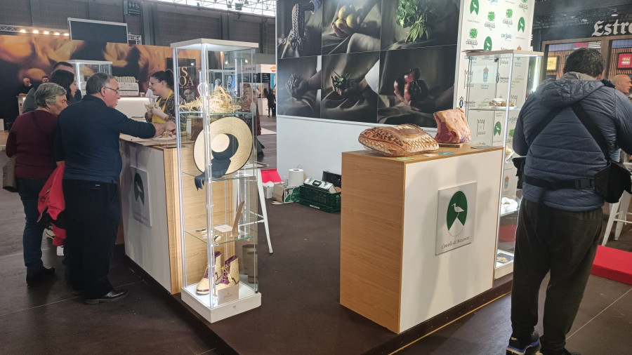 Mazaricos presume en Xantar de sus productos