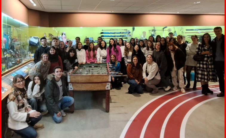 Estudiantes de la Facultad de Ciencias de la Educación de la USC visitan el Melga