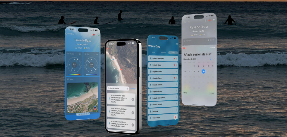 Una aplicación para surfistas de todo el mundo desde Malpica