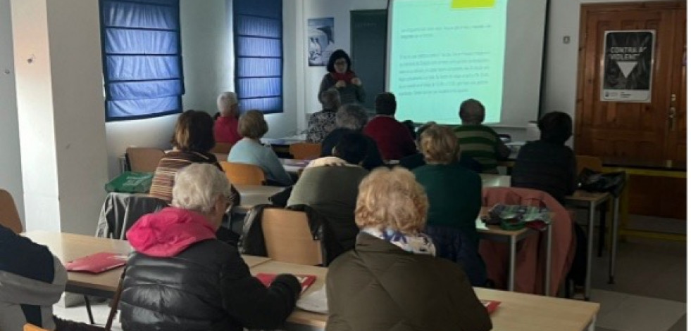 Talleres para ejercitar la memoria en Camariñas