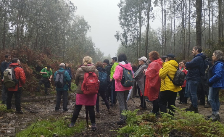 Senda Nova culmina su Outono en Marcha en el Monte Neme