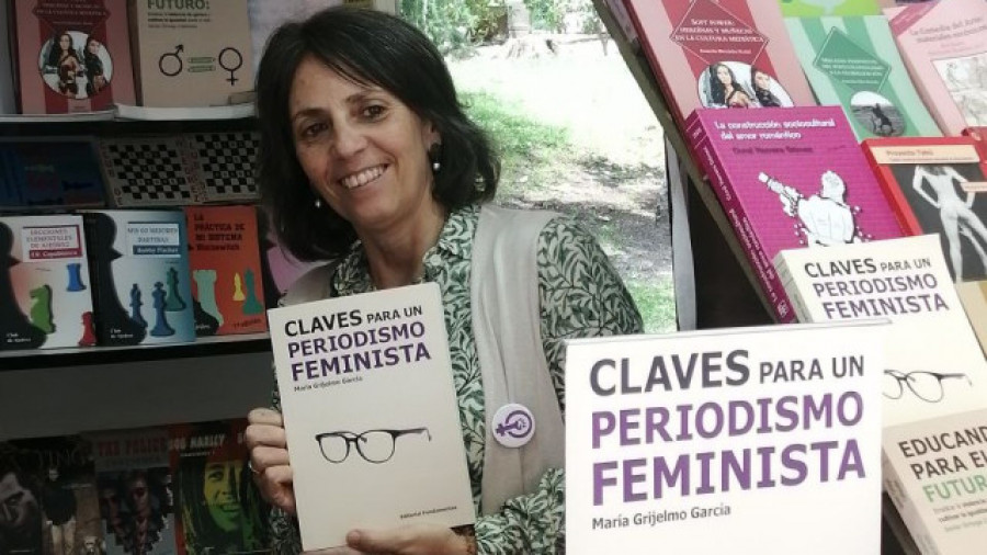 María Grijelmo: "La contribución de las mujeres es incuestionable pero solo protagonizan el 26% de las noticias"