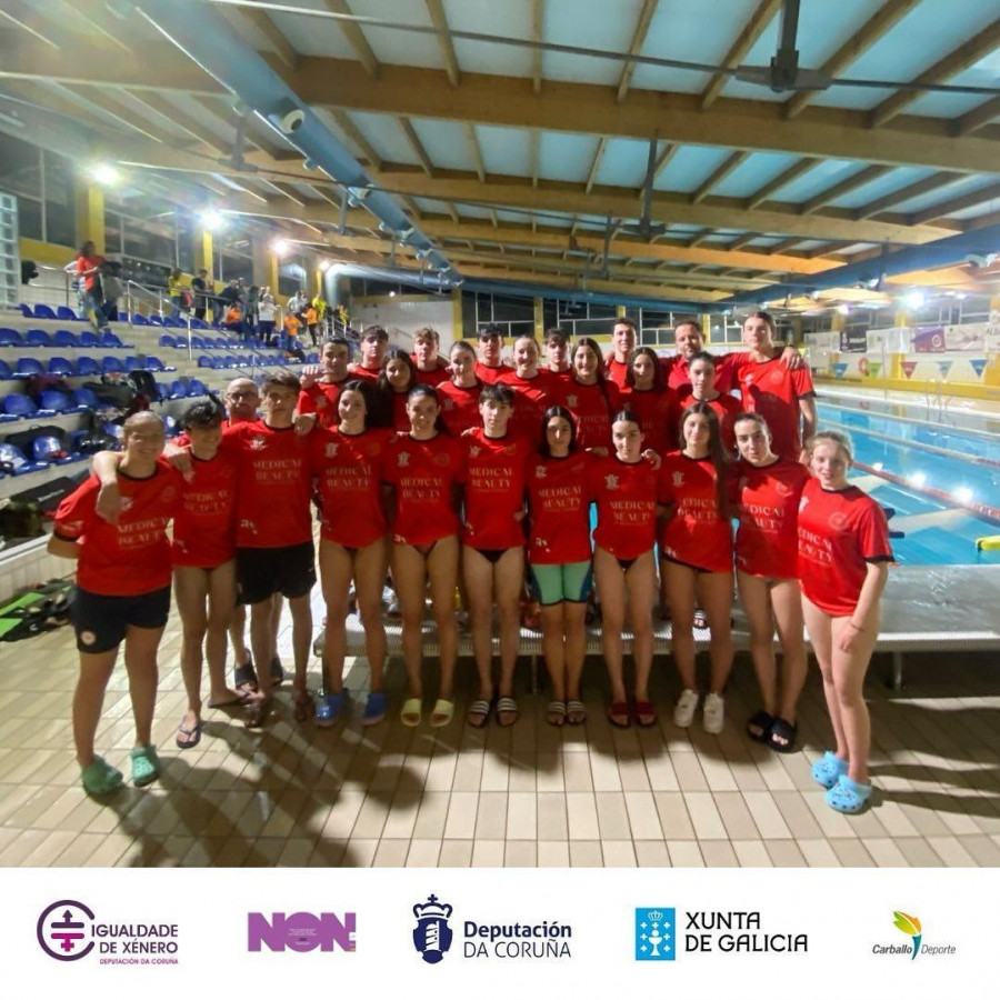 Fin de semana pasado por agua en el Carballo Calero