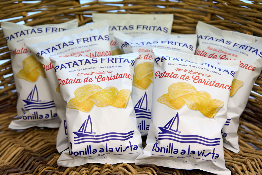 Bonilla a la Vista celebra sus orígenes gallegos con una edición limitada de patata de Coristanco