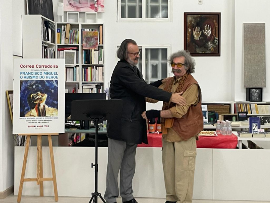 Homenaje al pintor Francisco Miguel en Espiral Maior