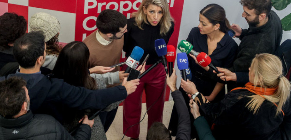 Díaz augura unos buenos datos del paro y muestra optimismo sobre el pacto para subir el SMI