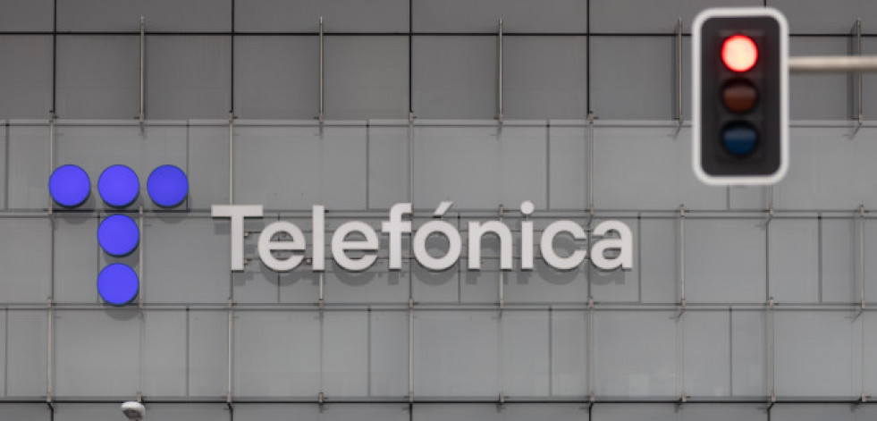 La plantilla de Telefónica en Galicia, 