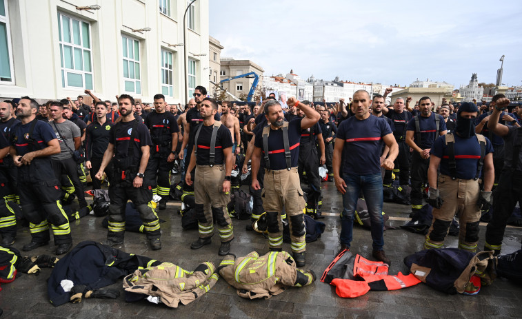 Los Consorcios trasladan a los bomberos una nueva propuesta salarial