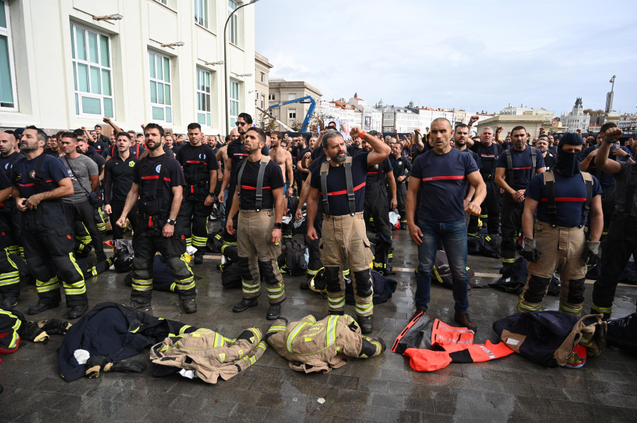 Los Consorcios trasladan a los bomberos una nueva propuesta salarial