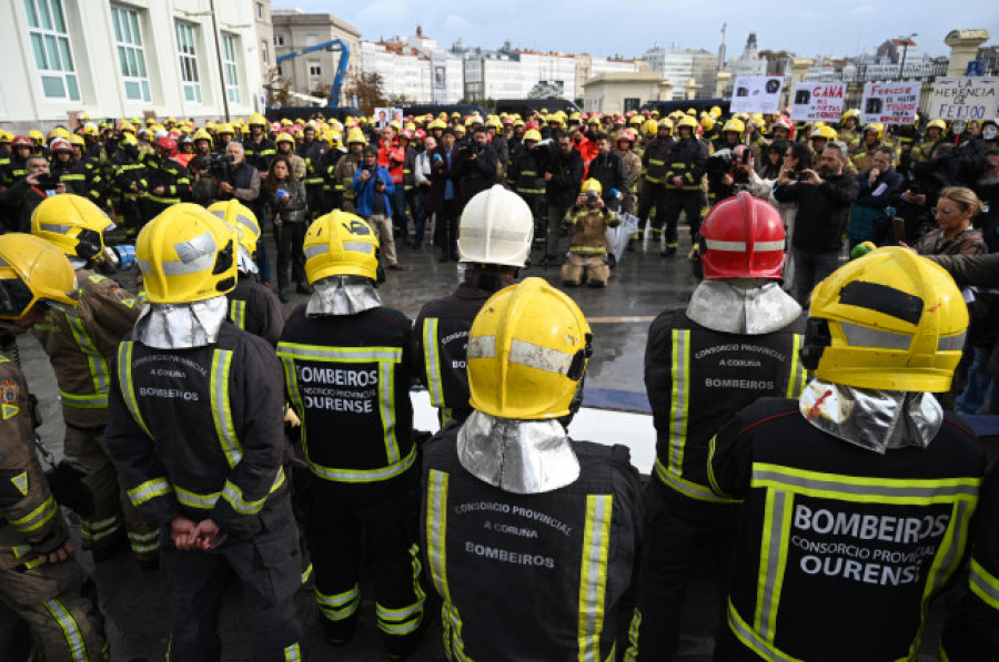 Los bomberos comarcales solo aprueban un punto de la oferta de las administraciones