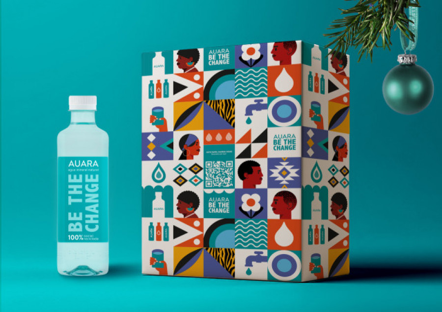 AUARA presenta el papel de regalo que cambia vidas