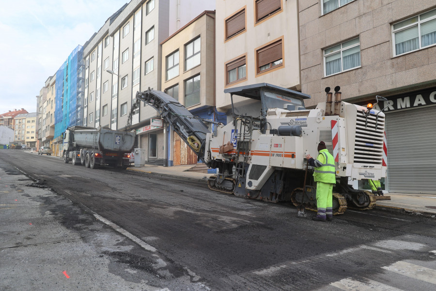 La Xunta mejora la AC-418 a su paso por el Ventorrillo, en Malpica